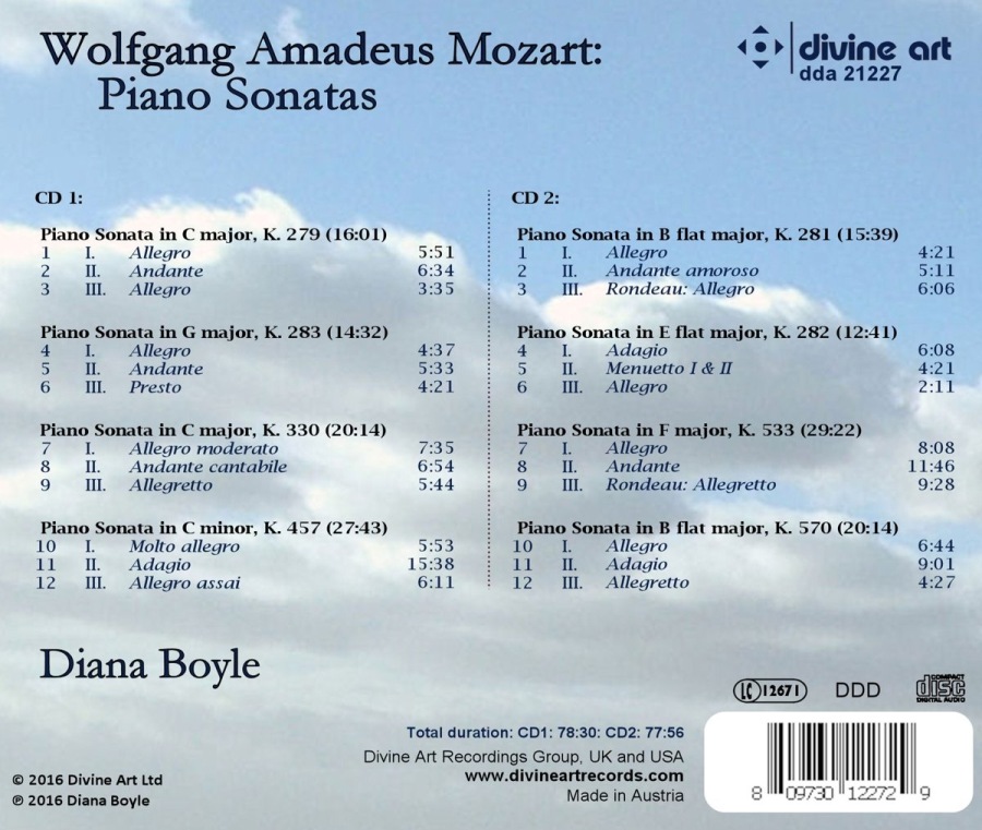 Mozart: Piano Sonatas - slide-1