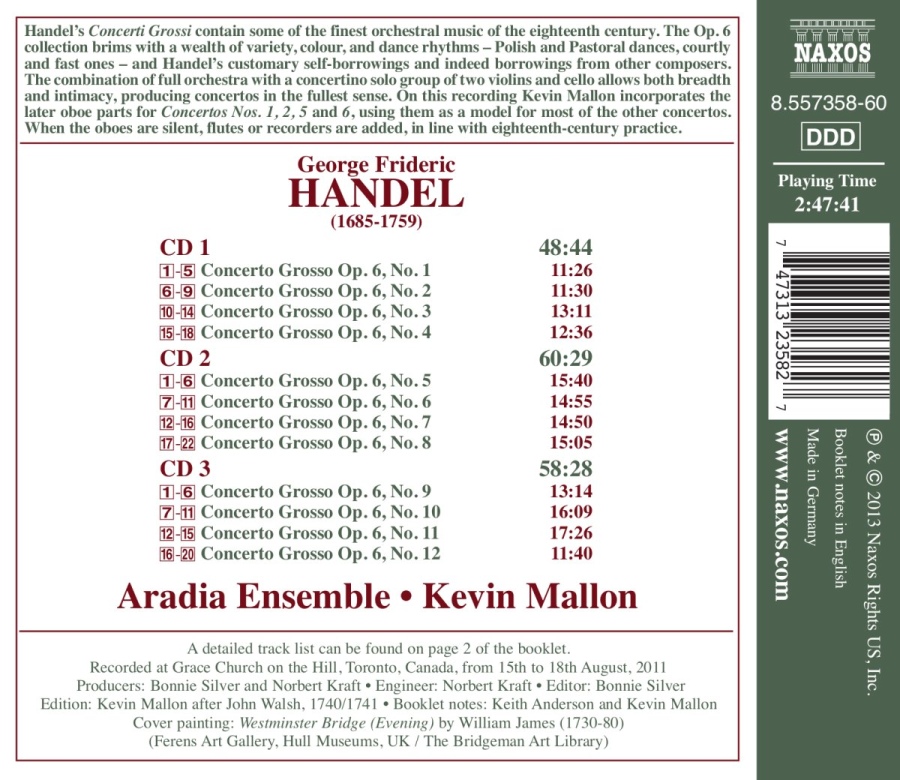 Handel: Concerti Grossi Op. 6 - wersja z obojami - slide-1