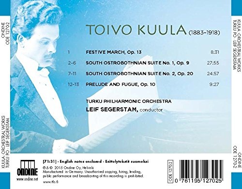Kuula: South Ostrobothnian Suites I & II Festive March Prelude & Fugue - slide-1