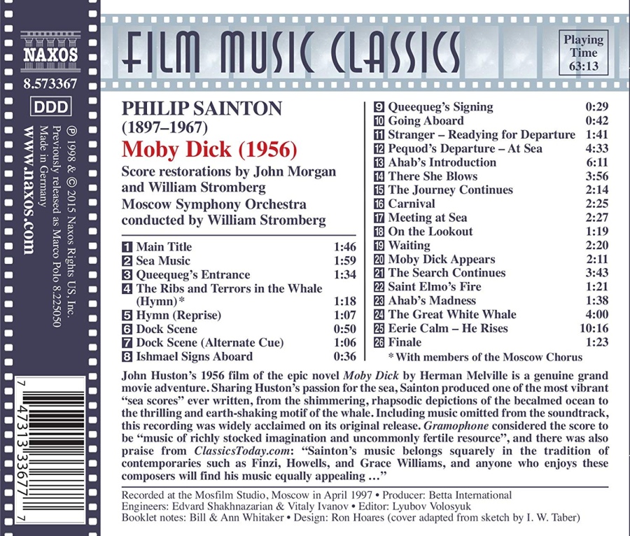 Sainton: Moby Dick Film Music Classics - slide-1