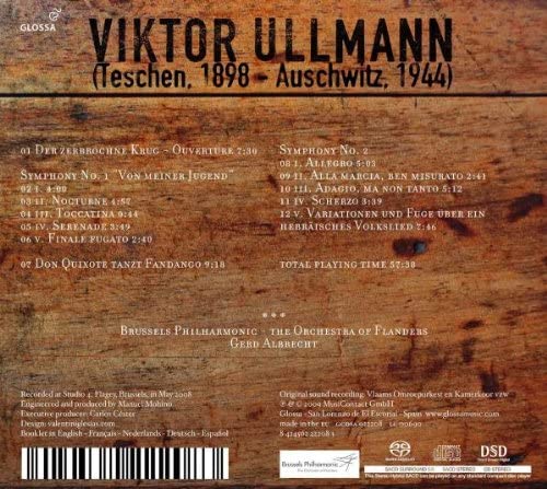 Ullman: Symphonies nos 1 & 2 - slide-1