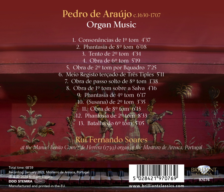 De Araújo: Organ Music - slide-1