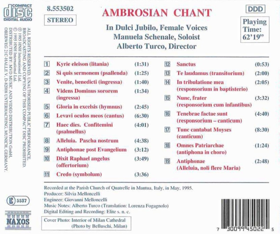 Ambrosian Chant - slide-1