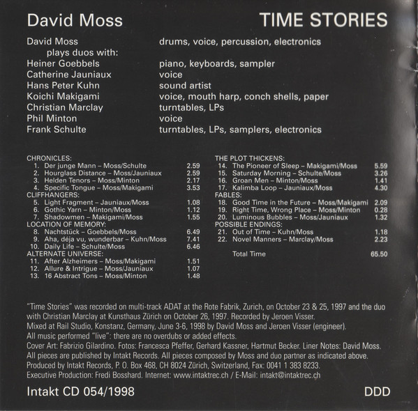 David Moss: Time Stories - slide-1