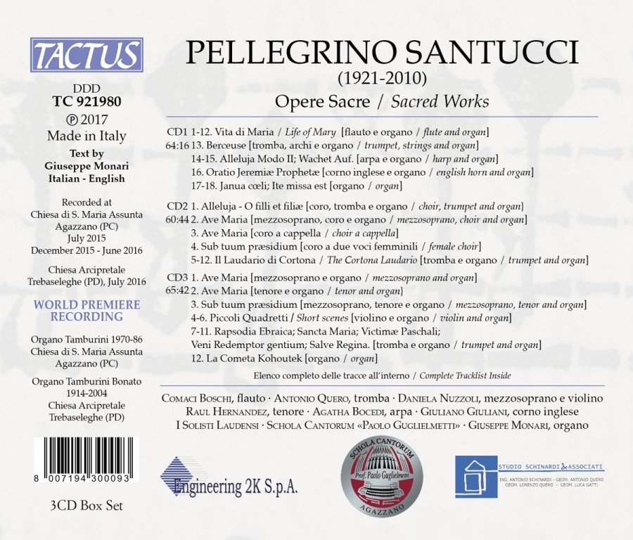 Santucci: Vocal and Instrumental Sacred Music - slide-1