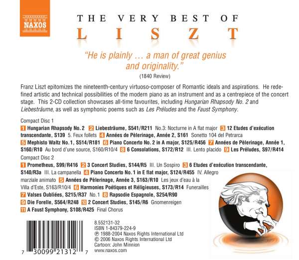 THE VERY BEST OF LISZT - slide-1