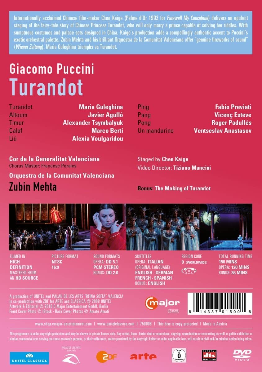 Puccini: Turandot / Zubin Mehta  - slide-1