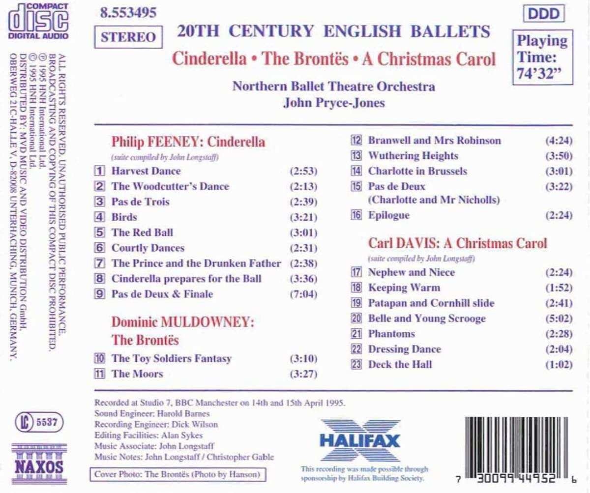 20th Century English Ballets: Cinderella, The Brontes, A Christmas Carol - slide-1