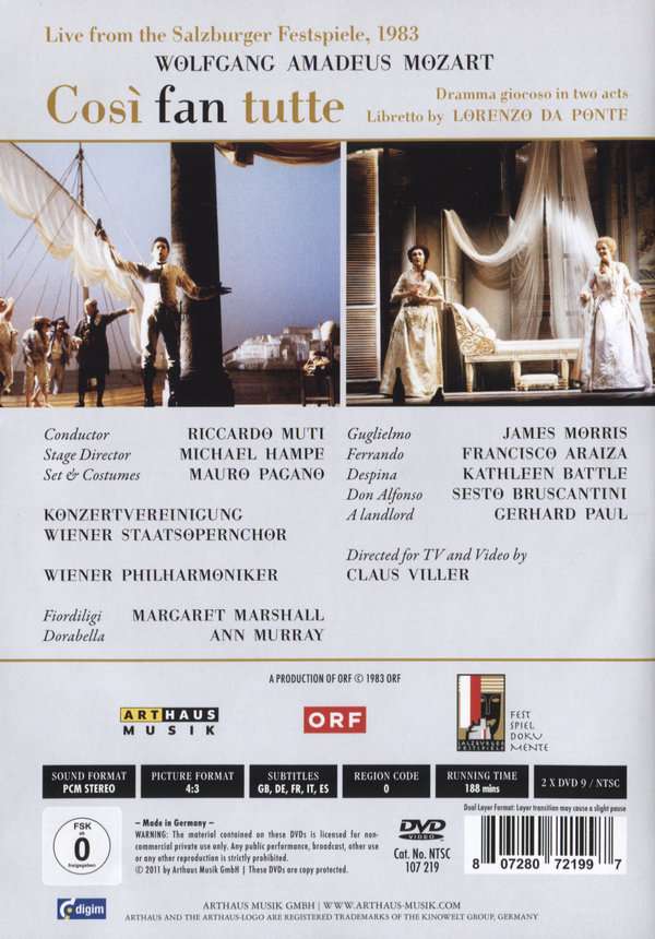 Mozart: Cosi fan tutte - slide-1