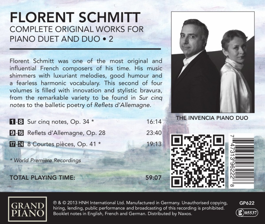 Schmitt: Works for Piano Duet and Duo Vol. 2 - slide-1