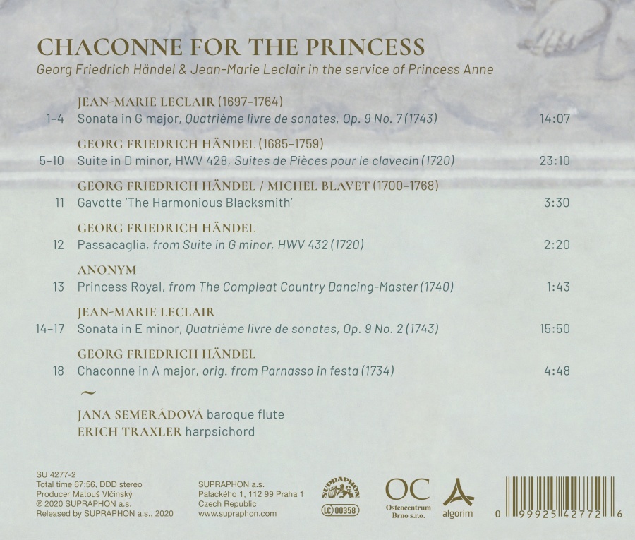 Handel/Leclair: Chaconne for the Princess - slide-1