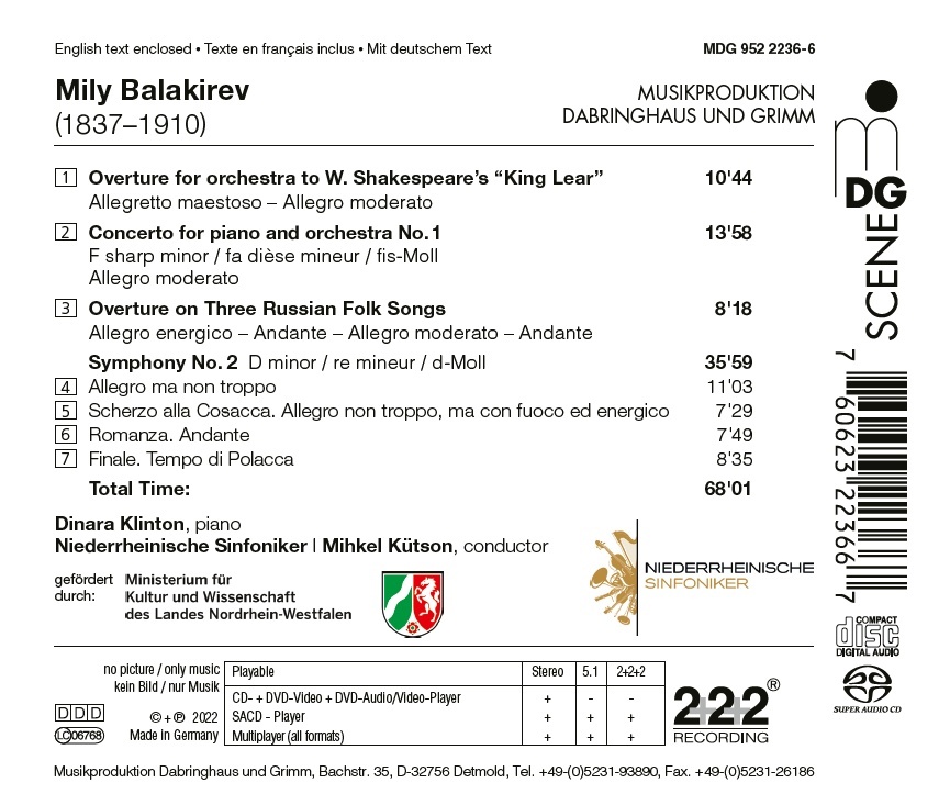 Balakirev: Orchestral Works - slide-1