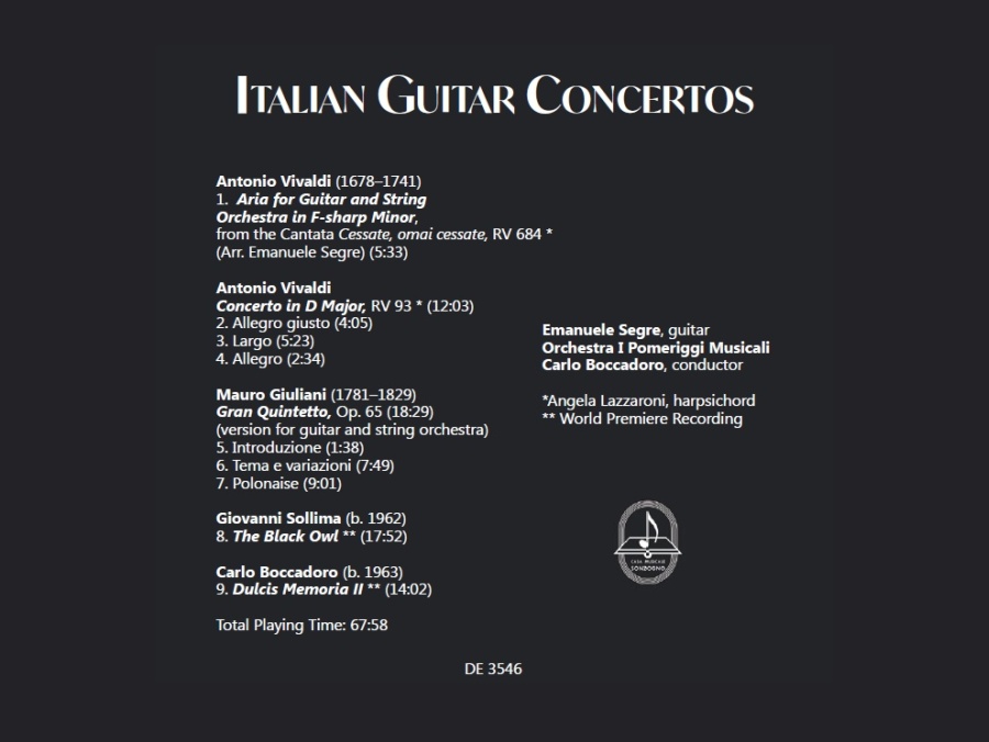 Italian Guitar Concertos - slide-1