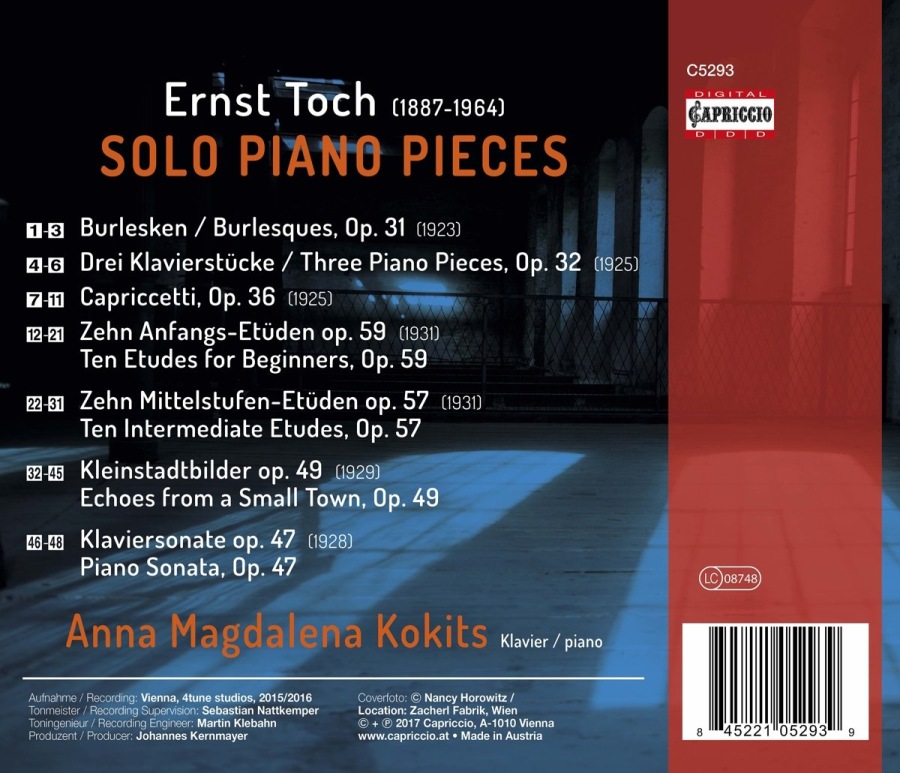 Toch: Solo Piano Pieces - slide-1