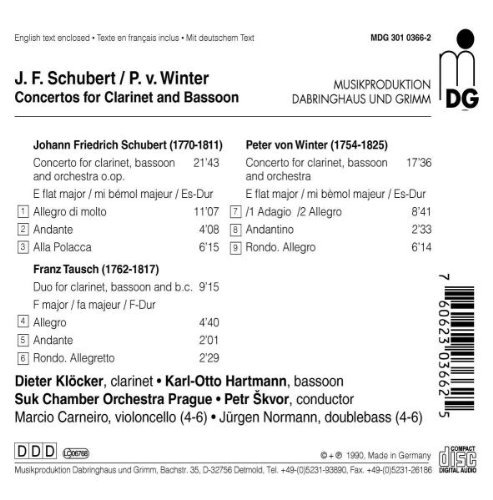 Concertos for Clarinet & Bassoon - slide-1