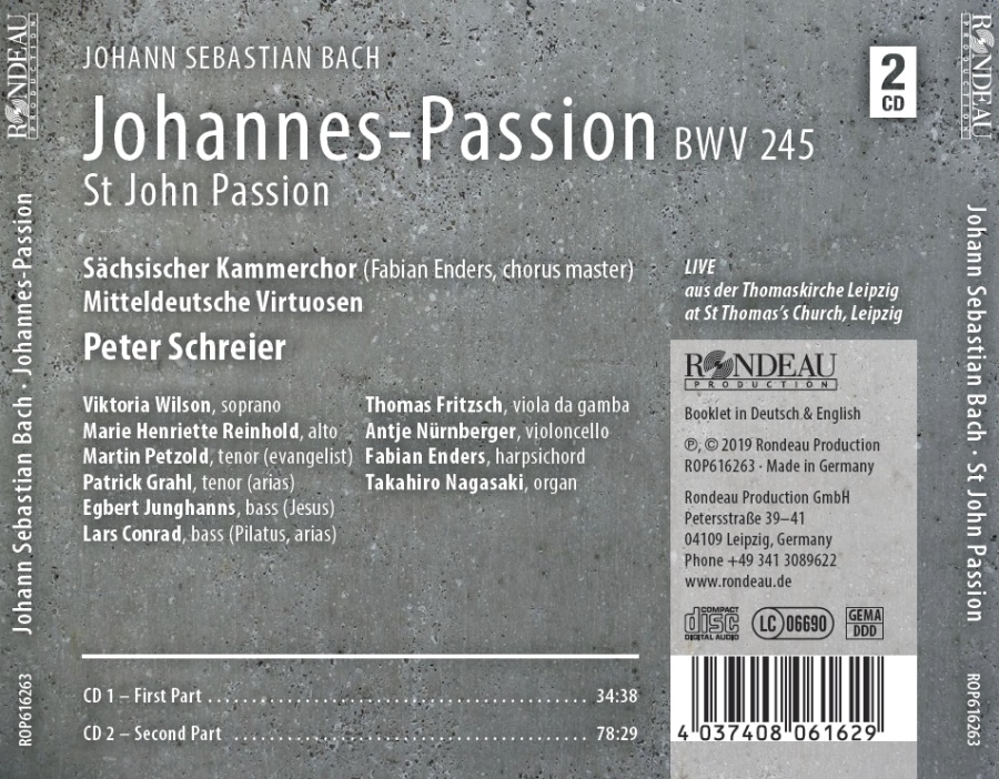 Bach: Johannes-Passion BWV 245 - slide-1