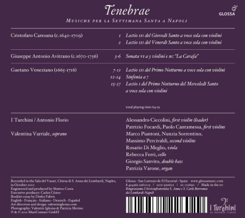 Caresana & Veneziano: Tenebrae - Musiche per la Settimana Santa a Napoli - slide-1