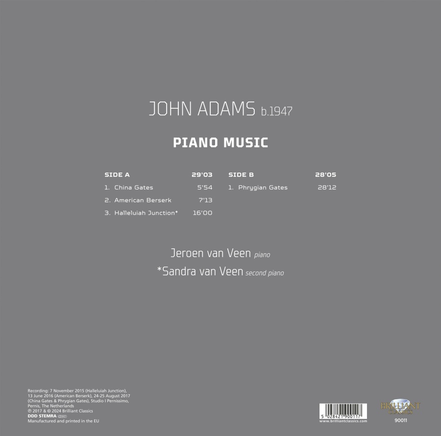 Adams: Piano Music (LP) - slide-1