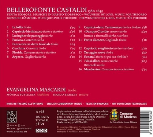 Castaldi: Ferita d’amore - muzyka na teorbę - slide-1