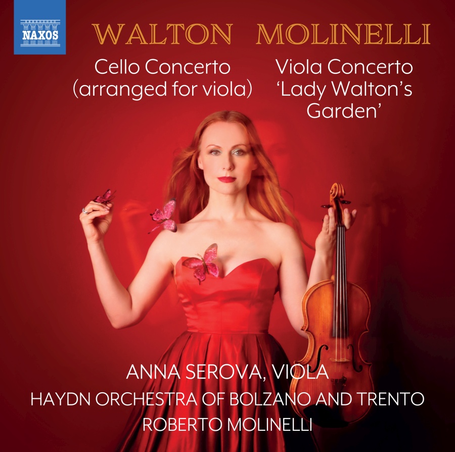 Walton: Cello Concerto; Molinelli: Viola Concerto