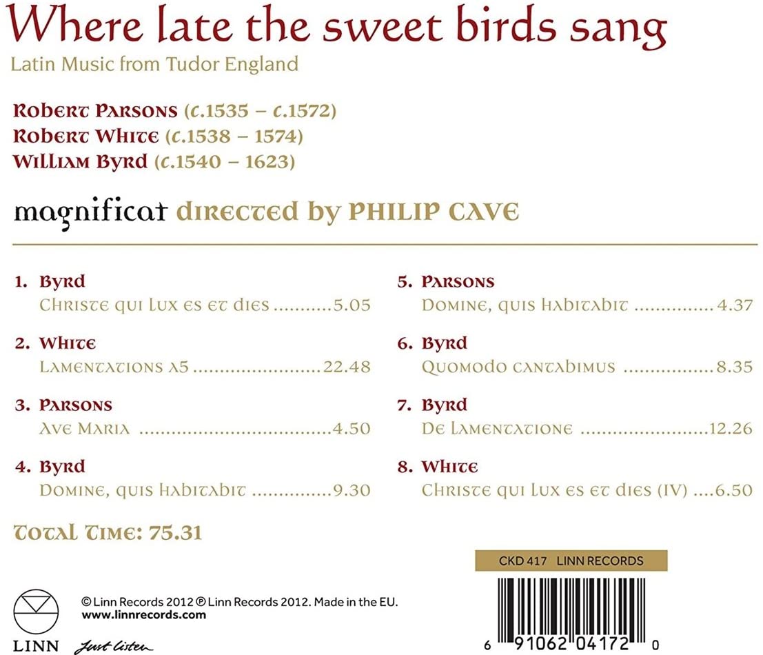 Byrd/White/Parsons: Where late the sweet birds sang - slide-1