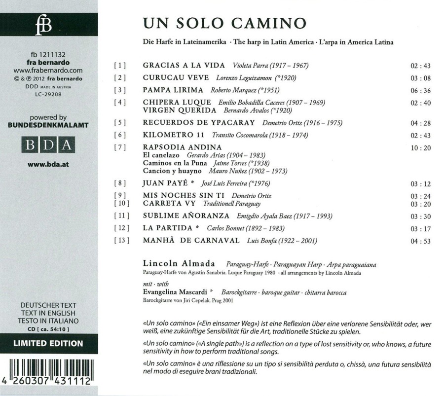 Un solo camino – The harp in Latin America - slide-1