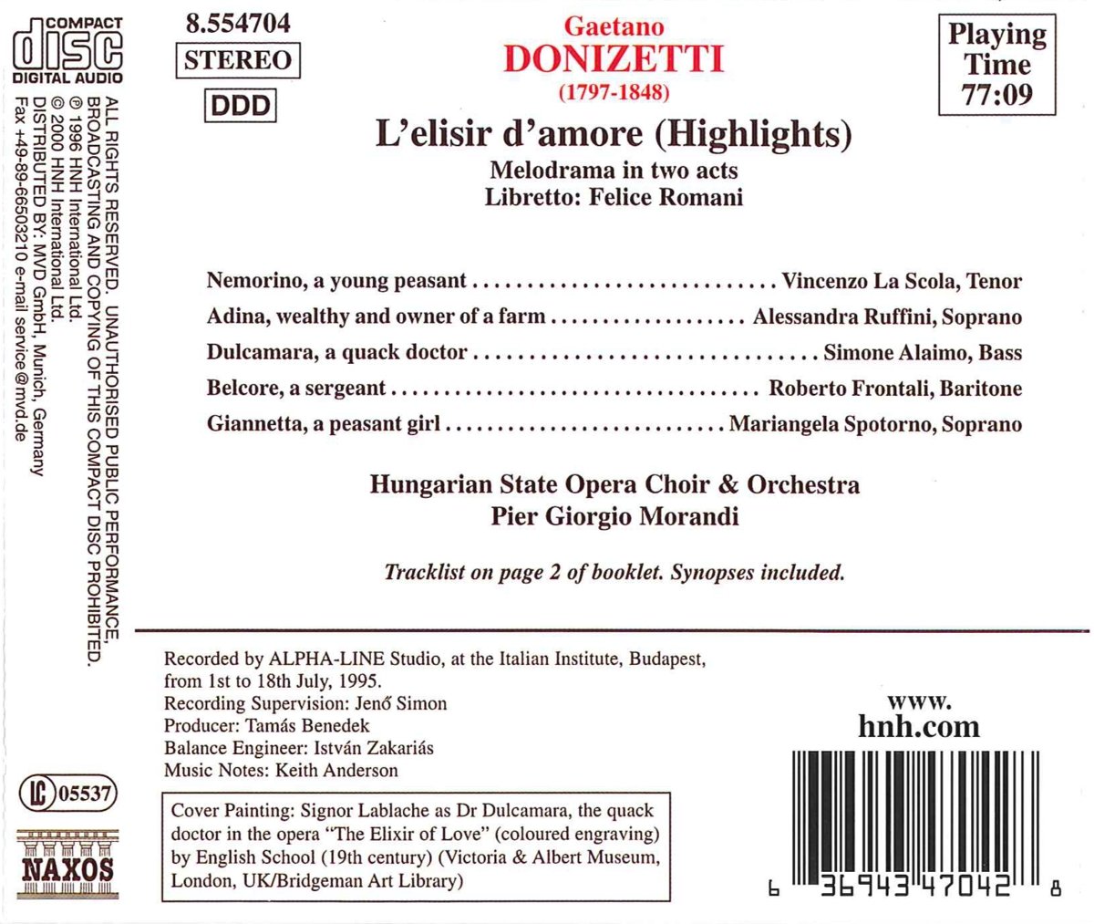 DONIZETTI: L'elisir D'amore (Highlights) - slide-1