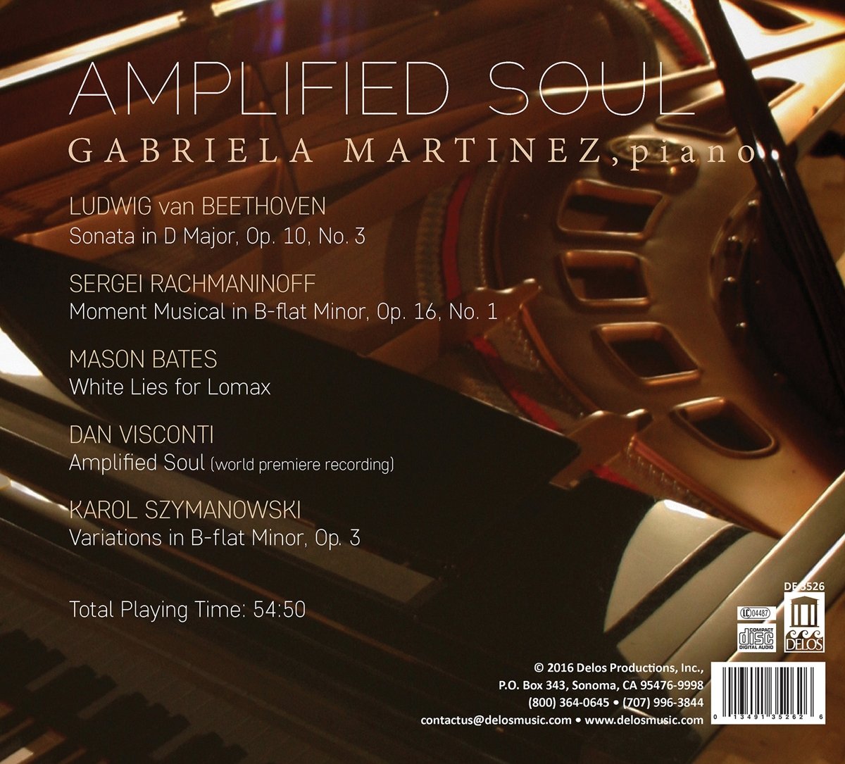 Amplified Soul - Beethoven; Rachmaninov; Szymanowski; ... - slide-1