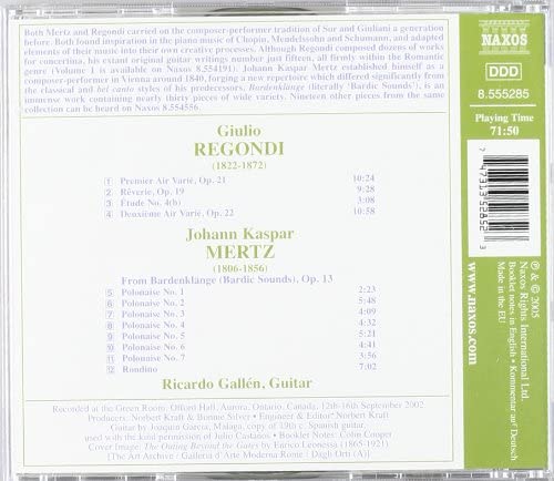 Regondi; Mertz: Guitar Music - slide-1