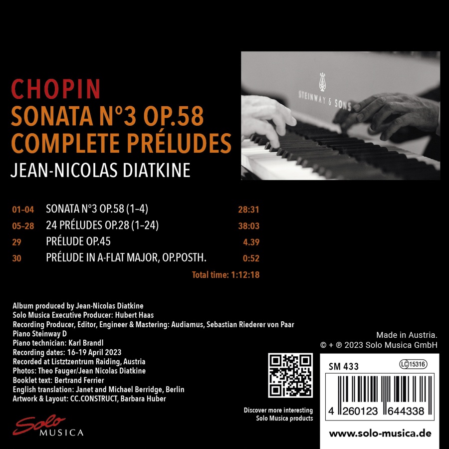 Chopin: Sonata No. 3;  Complete Preludes - slide-1