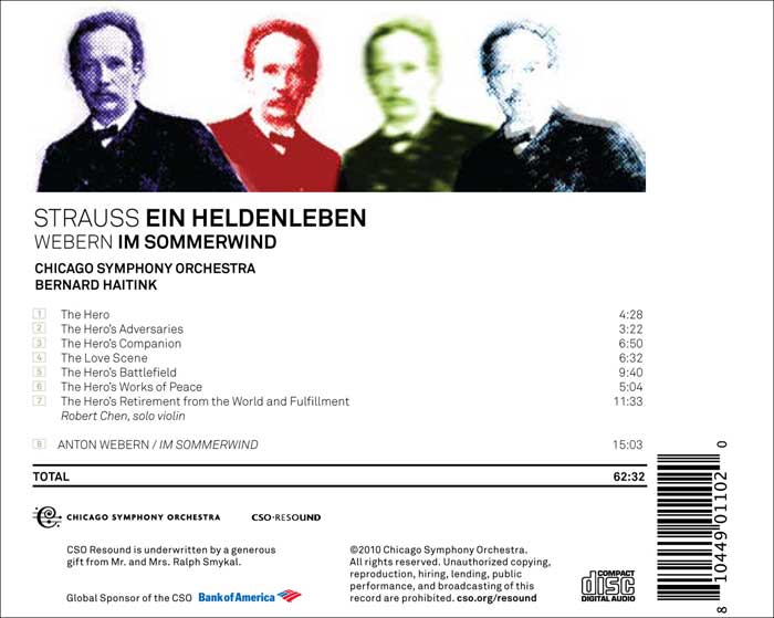 Strauss: Ein Heldenleben / Webern: Im Sommerwind - slide-1