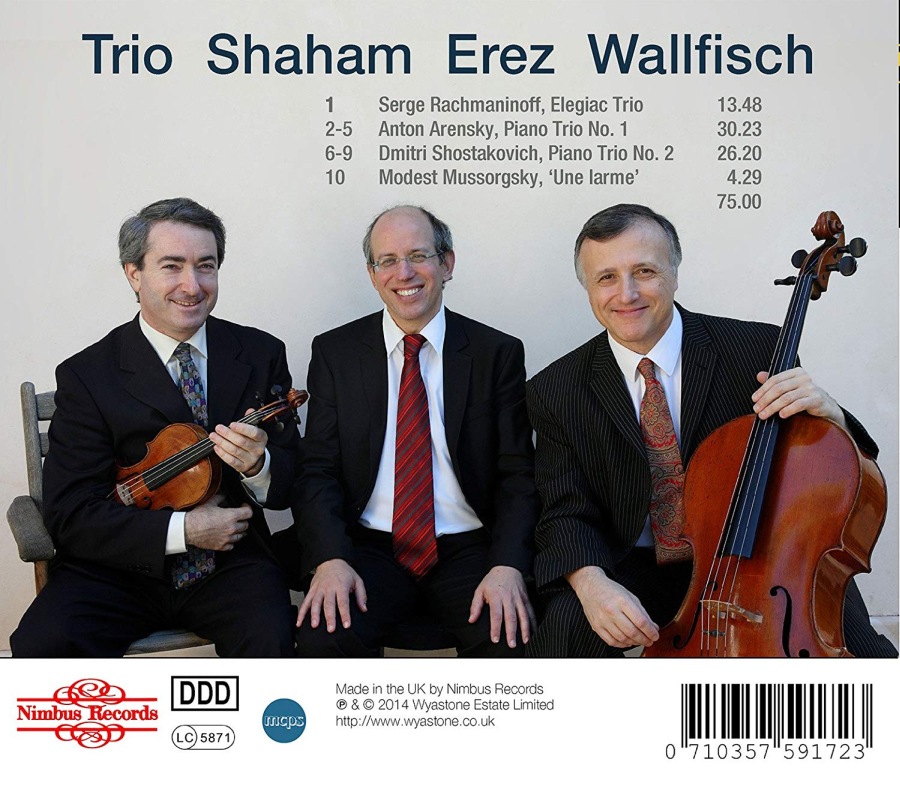 Rachmaninoff, Arnesky, Shostakovich: Piano Trios - slide-1