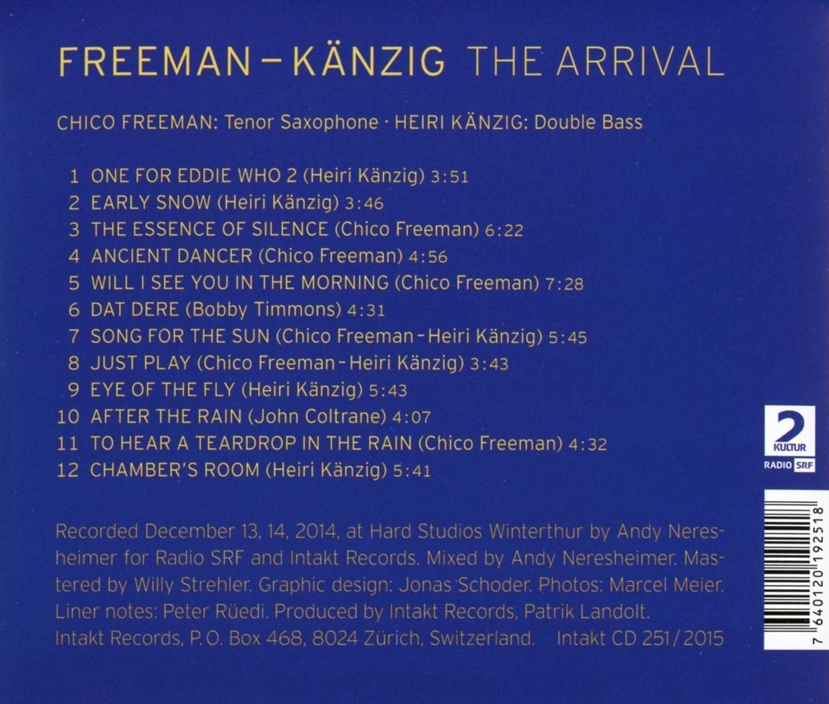 Freeman/Kaenzig: The Arrival - slide-1