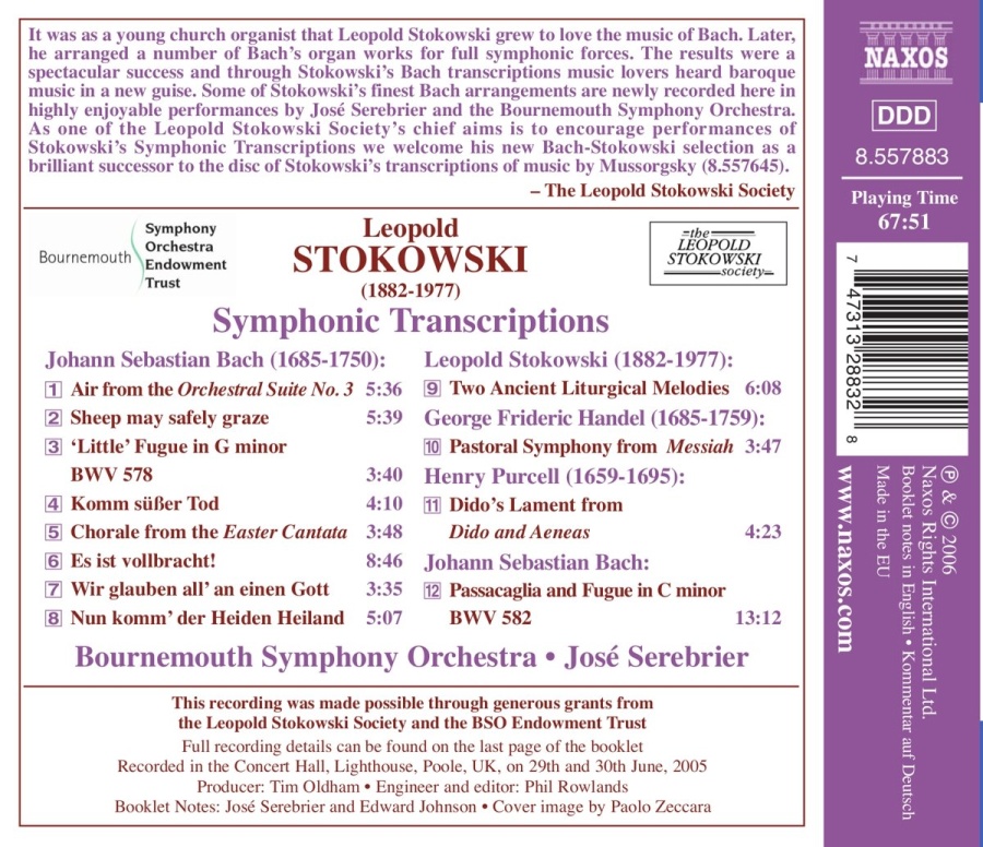 Stokowski Bach Transcriptions - slide-1