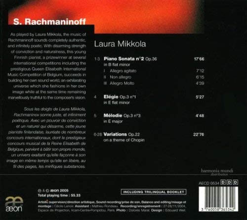 Rachmaninov: Piano Sonata N° 2, Variations - slide-1
