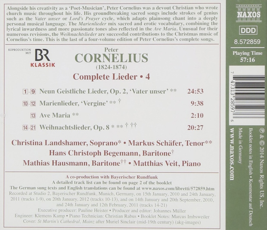 Cornelius: Complete songs • 4 - slide-1