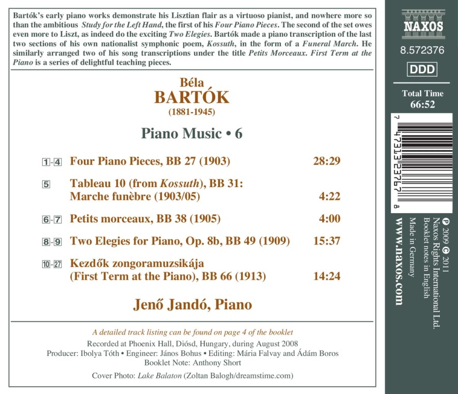 Bartok: Piano Music • 6 - slide-1