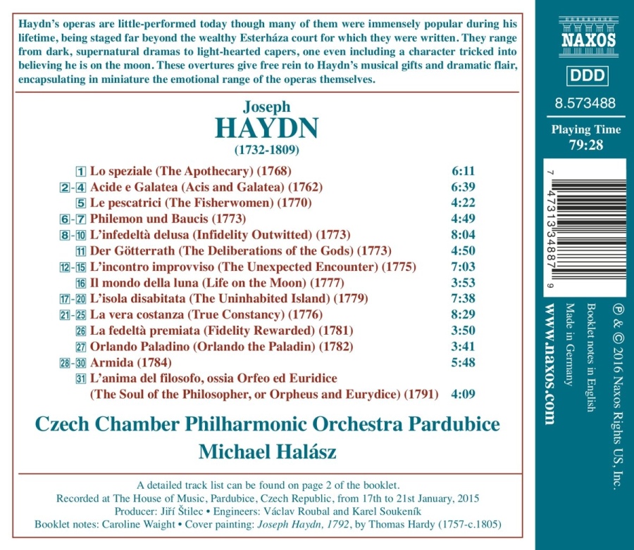 Haydn: Opera Overtures - slide-1