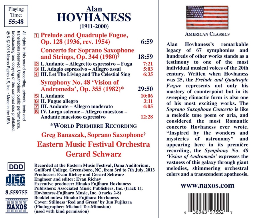 Hovhaness: Symphony No. 48 ‘Vision of Andromeda’ - slide-1