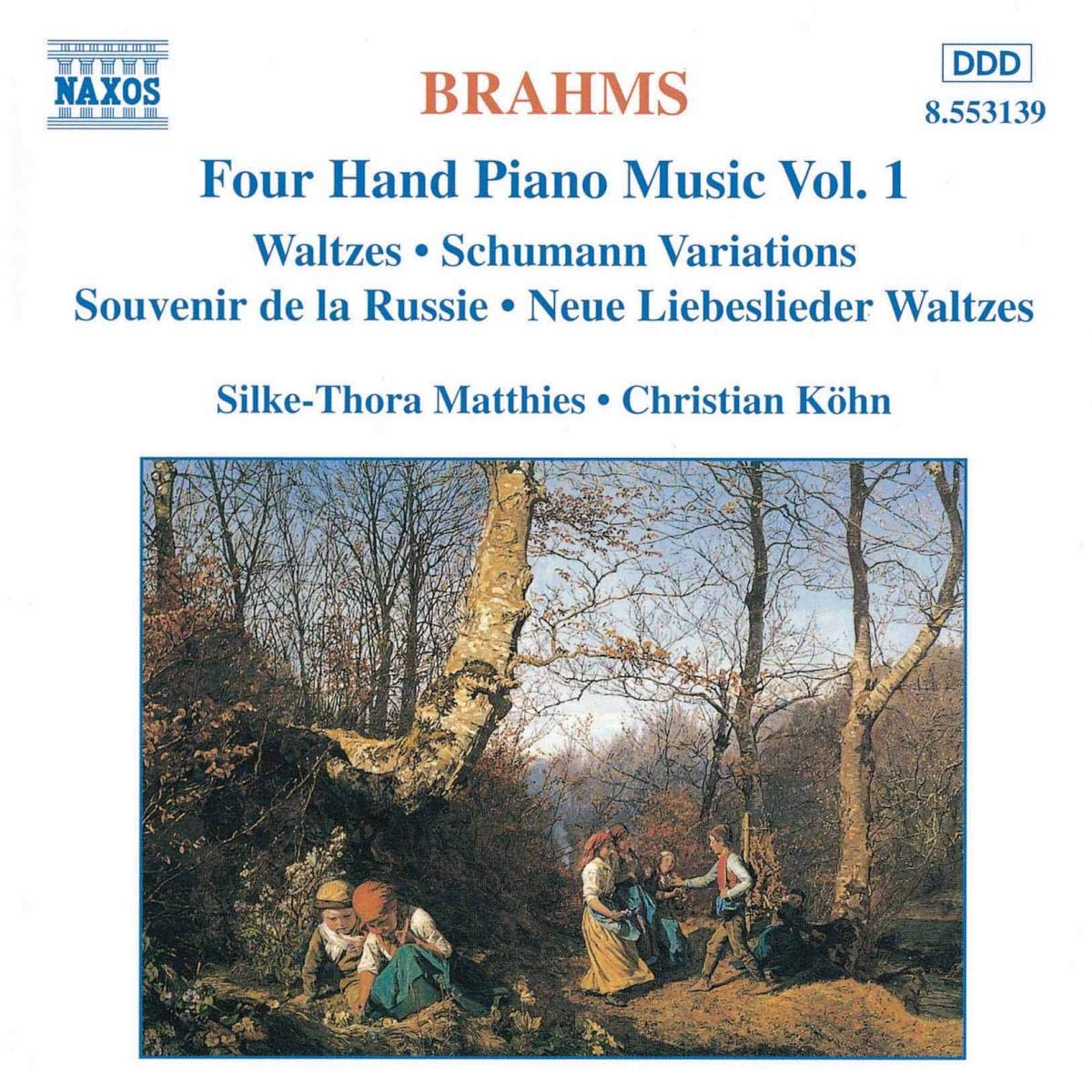 BRAHMS: 4hand Piano Music vol. 1