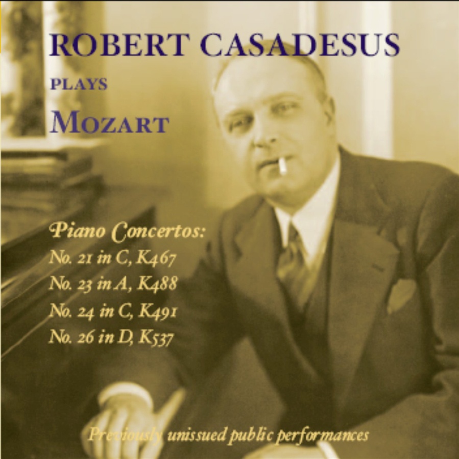 Robert Casadesus plays Mozart Piano concertos Nr.21,23,24,26
