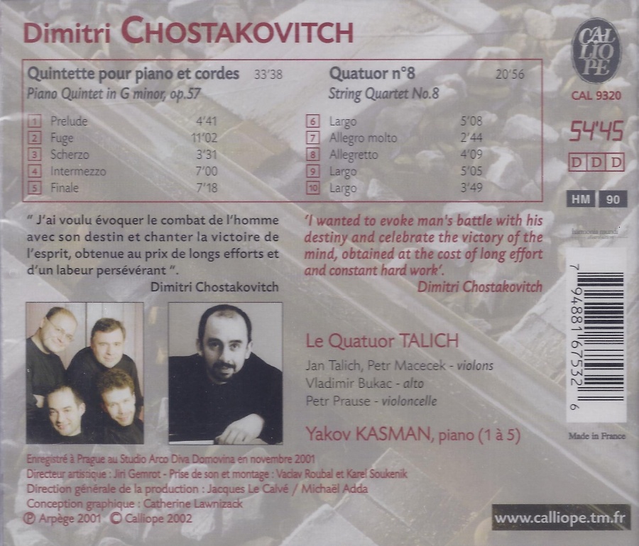 Shostakovich: Quintette pour piano - slide-1