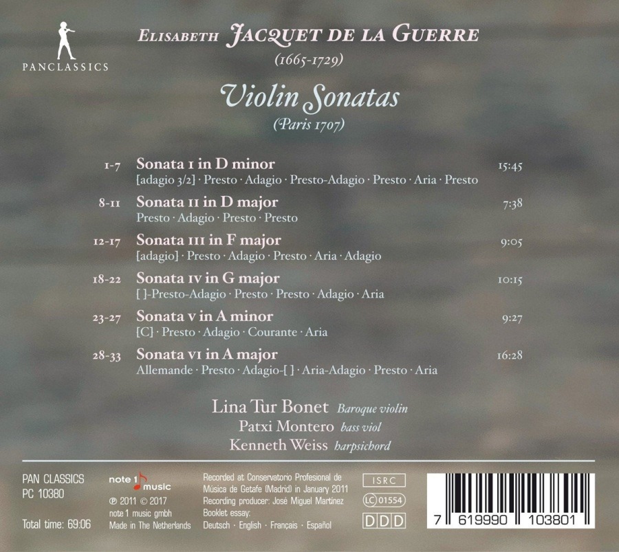 Guerre: Violin Sonatas - slide-1