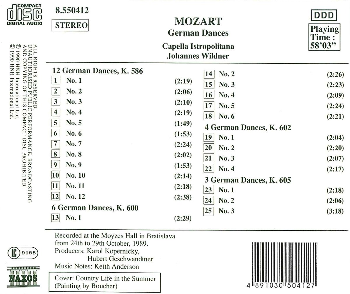 Mozart: German Dances - slide-1