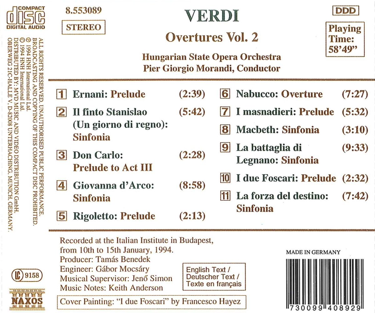 VERDI: Overtures vol. 2 - slide-1