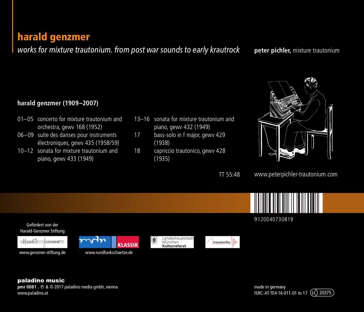Genzmer: Works for mixture trautonium. from post war sounds to early krautrock - slide-1