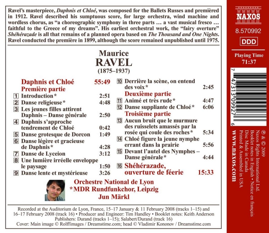 Ravel: Daphnis et Chloe (Complete Ballet in Three Parts) - slide-1