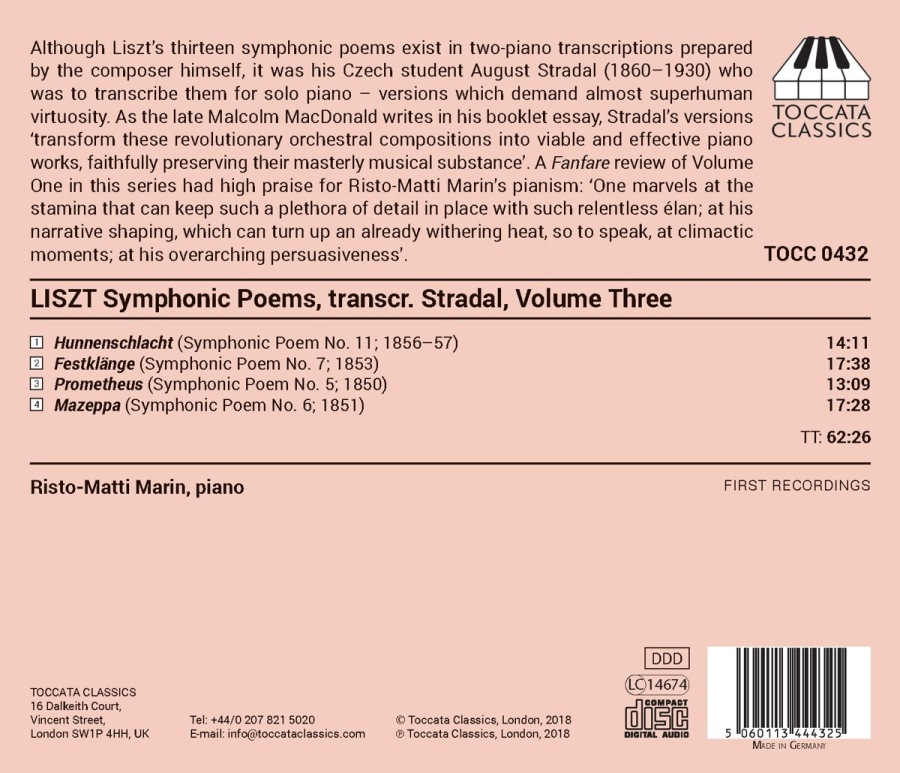 Liszt: Symphonic Poems Vol. 3 - slide-1