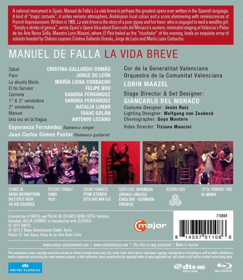 Falla: La Vida Breve / Maazel - slide-1