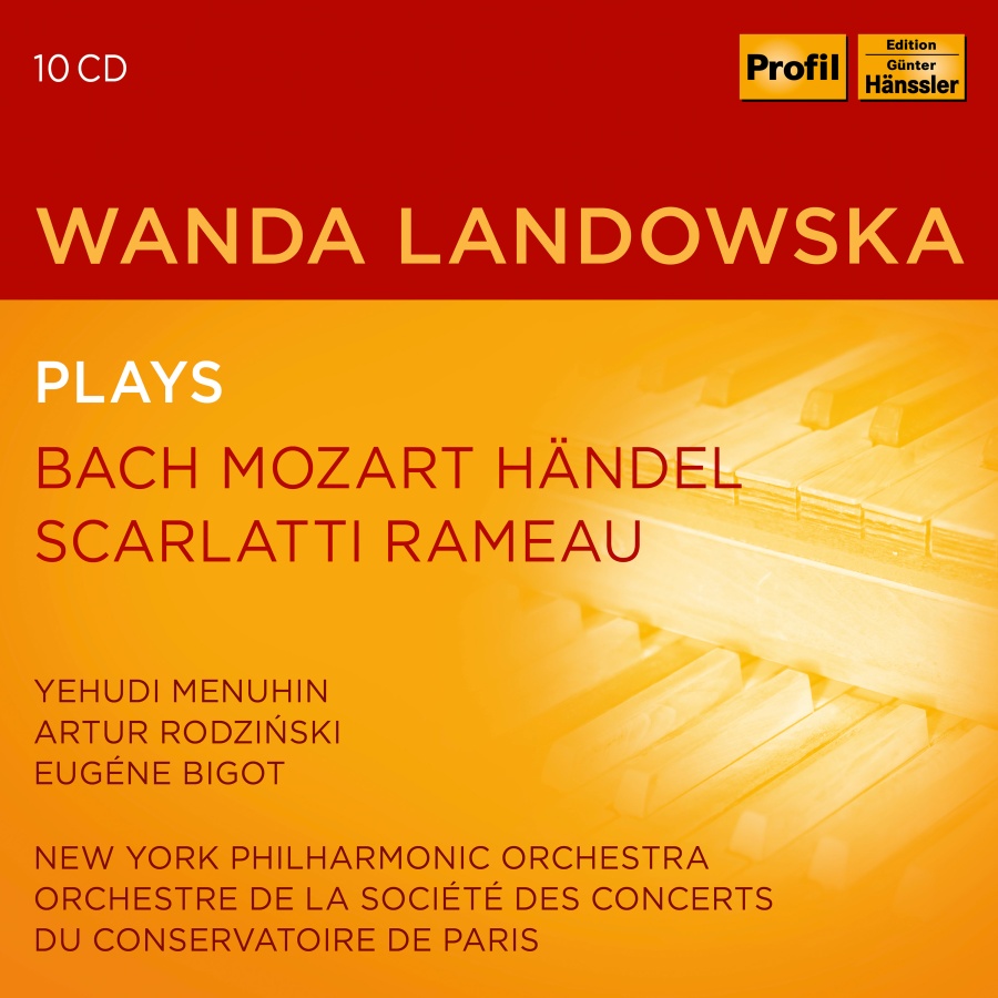 Wanda Landowska plays Bach, Mozart, Handel, Scarlatt, Rameau